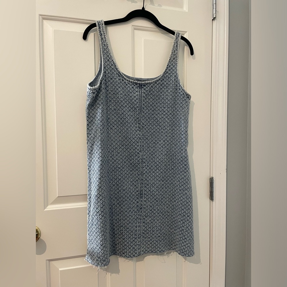 Rag & Bone Kimmie Denim Tweed Mini Dress, Size Small, NWOT